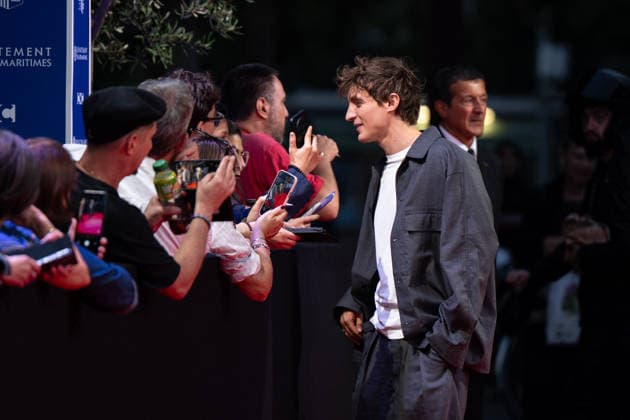 8th Cineroman Festival - Day 4 - Red Carpet Aliocha Schneider attends the red carpet at the Cineroman festival, dedicated exclusively to films adapted from literary work, in Negresco Beach in Nice, France, on October 1, 2026. Photo by Laurent Coust ABACAPRESS.COM Nice Provence-Alpes-Cote d Azur France  Copyright: xCoustxLaurent ABACAx