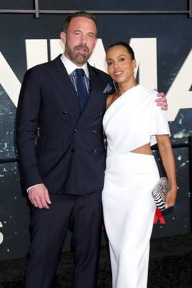 Ben Affleck, Kerry Washington at arrivals for ANIMALS Premiere, Westwood Village Theatre, Los Angeles, CA, October 01, 2026. Photo By: Priscilla Grant Everett Collection ANIMALS Premiere PUBLICATIONXNOTxINxCANxCHNxFRAxITAxJPNxNORxPOLxRUSxESPxUKxUSA