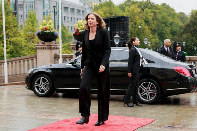 Ceremonial Opening of the Storting, Oslo, October 2, 2026. Minister of Justice and Public Safety Astri Aas Hansen on her way into the ceremonial opening of the 171st Storting. Photo: Jonas Been Henriksen, NTB, Oslo, Norway. StDNpZjig7U. EDITORIAL USE ONLY. Ref. POLStDNpZjig7U jpg  Copyright: xJonasxBeenxHenriksenx xNTBx