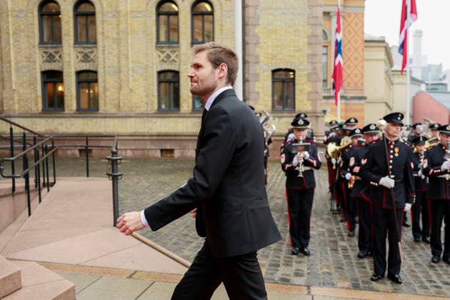 Ceremonial Opening of the Storting, Oslo, October 2, 2026. Minister of Agriculture Nils Kristen Sandtroen on his way to the ceremonial opening of the 171st Storting. Photo: Jonas Been Henriksen, NTB, Oslo, Norway. gPevyn2zfDc. EDITORIAL USE ONLY. Ref: POLgPevyn2zfDc jpg  Copyright: xJonasxBeenxHenriksenx xNTBx
