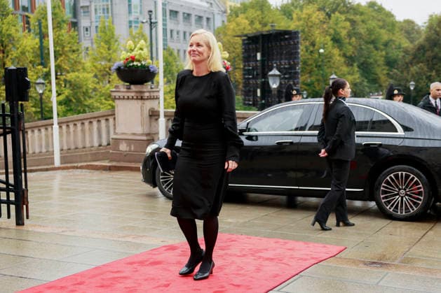 Ceremonial Opening of the Storting, Oslo, October 2, 2026. Minister of Climate and the Environment Sigrun Gjerlow Aasland on her way to the ceremonial opening of the 171st Storting. Photo by Jonas Been Henriksen, NTB, Oslo, Norway. pIS1H5pvkIY EDITORIAL USE ONLY Ref POLpIS1H5pvkIY jpg  Copyright: xJonasxBeenxHenriksenx xNTBx