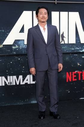 Steven Yeun at arrivals for ANIMALS Premiere, Westwood Village Theatre, Los Angeles, CA, October 01, 2026. Photo By: Priscilla Grant Everett Collection ANIMALS Premiere PUBLICATIONXNOTxINxCANxCHNxFRAxITAxJPNxNORxPOLxRUSxESPxUKxUSA