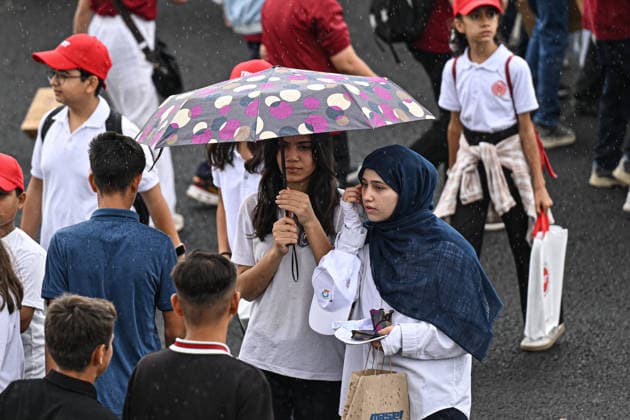 TEKNOFEST Southeast in Turkiye s Sanliurfa SANLIURFA, TURKIYE - OCTOBER 02: TEKNOFEST Southeast, world s largest aviation, space, and technology festival continues at the Sanliurfa GAP Airport with the attendance of visitors for its 15th edition in Sanliurfa, Turkiye on October 02, 2026. Harun Ozalp Anadolu Sanliurfa Turkey. Editorial use only. Please get in touch for any other usage.  Copyright: x2026xAnadoluxHarunxOzalpx