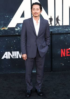 World Premiere Of Netflix s Animals WESTWOOD, LOS ANGELES, CALIFORNIA, USA - OCTOBER 01: Steven Yeun arrives at the World Premiere Of Netflix s Animals held at Westwood Village Theater on October 1, 2026 in Westwood, Los Angeles, California, United States. Westwood Westwood Village Theater California United States Copyright: xXavierxCollin ImagexPressxAgencyx