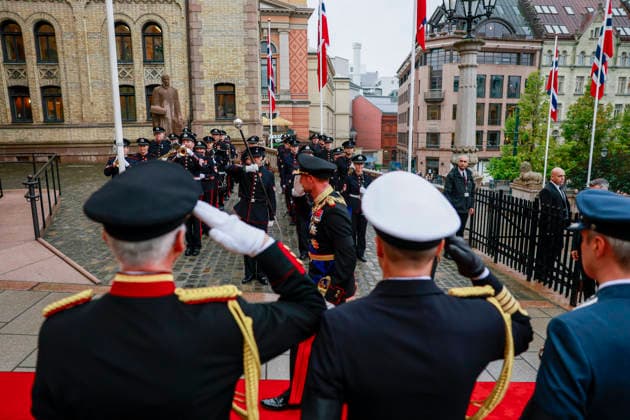 Ceremonial Opening of the Storting, Oslo, October 2, 2026 Â The ceremonial opening of the 171st Storting; King Haakon on his way to the opening, where he will deliver the State of the Union address. There, he will outline the government’s policy plans for the coming year. Photo: Jonas Been Henriksen, NTB, Oslo, Norway BNMN8f9mQx0 EDITORIAL USE ONLY Ref POLBNMN8f9mQx0 jpg  Copyright: xJonasxBeenxHenriksenx xNTBx
