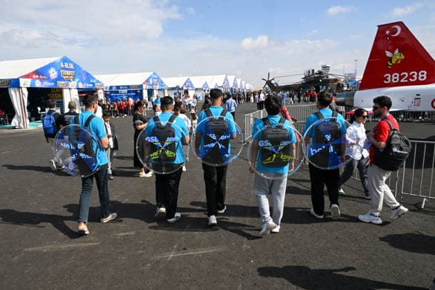 TEKNOFEST Southeast in Turkiye s Sanliurfa SANLIURFA, TURKIYE - OCTOBER 02: TEKNOFEST Southeast, world s largest aviation, space, and technology festival welcomes its visitors on the third day at the Sanliurfa GAP Airport for its 15th edition in Sanliurfa, Turkiye on October 02, 2026. Ozkan Bilgin Anadolu Sanliurfa Turkey. Editorial use only. Please get in touch for any other usage.  Copyright: x2026xAnadoluxOzkanxBilginx
