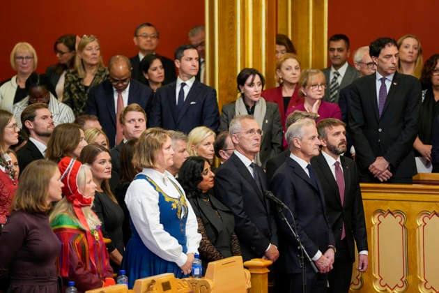 Ceremonial Opening of the Storting, Oslo, October 2, 2026. The ceremonial opening of the 171st Storting. During the opening, King Haakon delivers the throne speech, in which he outlines the government’s policy plans for the coming year. Photo: Ole Berg Rusten POOL NTB Oslo, Norway 7ZbxGZj9hhU EDITORIAL USE ONLY Ref POL7ZbxGZj9hhU jpg  Copyright: xOlexBerg-Rustenx xPOOLx xNTBx