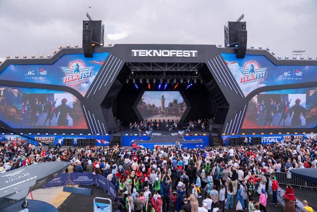 TEKNOFEST Southeast in Turkiye s Sanliurfa SANLIURFA, TURKIYE - OCTOBER 02: TEKNOFEST Southeast, world s largest aviation, space, and technology festival welcomes its visitors on the third day at the Sanliurfa GAP Airport for its 15th edition in Sanliurfa, Turkiye on October 02, 2026. Arman Onal Anadolu Sanliurfa Turkey. Editorial use only. Please get in touch for any other usage.  Copyright: x2026xAnadoluxArmanxOnalx