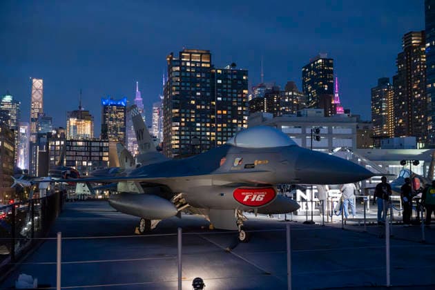 October 1, 2026, New York, New York, USA: The scene aboard the USS Intrepid during the CBS, NCIS New York Premiere in New York. 1 October 2026 New York USA - ZUMAa265 20261001_zep_a265_185 Copyright: xEricxAcquayex