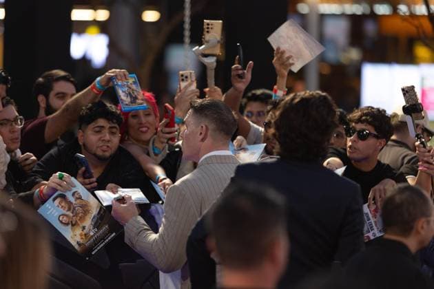 NAUCALPAN, M - OCTOBER 1: John Cena at the fan event for Matchbox: The Movie at the Toreo Parque Central shopping mall in Naucalpan, Mexico on October 1, 2026. Copyright: xMatchbox:xThexMoviex