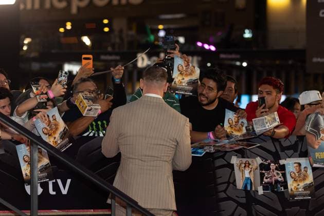NAUCALPAN, M - OCTOBER 1: John Cena at the fan event for Matchbox: The Movie at the Toreo Parque Central shopping mall in Naucalpan, Mexico on October 1, 2026. Copyright: xMatchbox:xThexMoviex