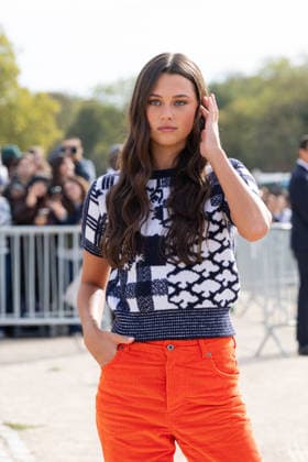 Paris Fashion Week: Celebrity Arrivals at the Loewe Show, Beau Gadsdon 460139 October 2, 2026 Gadsdon, Beau  Copyright: xIvankaxVoisinx xStarfacex STAR_460139_002