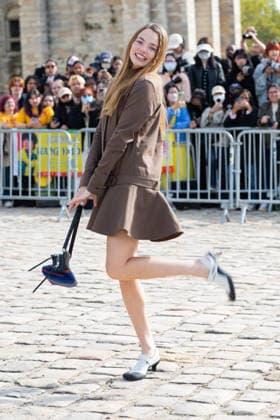 Paris Fashion Week: Celebrity Arrivals at the Loewe Fashion Show Kristine Froseth 460139 2026 10 02 Froseth, Kristine  Copyright: xIvankaxVoisinx xStarfacex STAR_460139_011