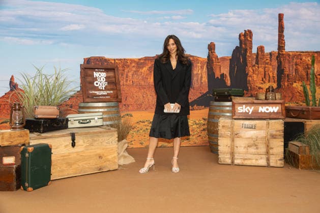 News - PHOTOCALL - SKY - NORD SUD OVEST EST LA LEGGENDARIA STORIA DEGLI 883 Gaia Zampighi during PHOTOCALL - SKY - NORD SUD OVEST EST LA LEGGENDARIA STORIA DEGLI 883 , News in Milano , Italy, October 02 2026 Milano Pelota Italy Copyright: xLucaxMichelix xLiveMediax LPN_2713265