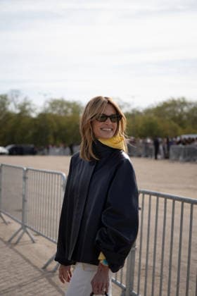 IPA89217510 - Paris, France, October 2, 2026. Guests arrive at the LOEWE Spring Summer 2027 show during Paris Fashion Week.  Copyright: xGINEVRAxFATARELLAx xx IPA89217510