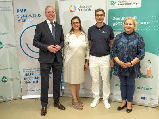 October 2, 2026 Press Conference on Health in Austria: Peter McDonald, Chairman of the Board of Directors, Austrian Health Insurance Fund; Brigitte Lagler, S