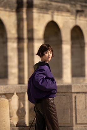 IPA89218091 - Paris, France, October 2, 2026. Guests arrive at the LOEWE Spring Summer 2027 fashion show during Paris Fashion Week Pictured: Chen Duling  Copyright: xGINEVRAxFATARELLAx xx IPA89218091