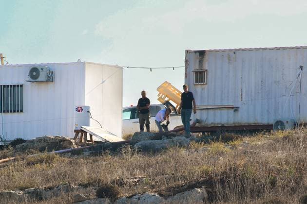 October 2, 2026, Nablus, Palestine, State of: BEITA, NABLUS, PALESTINE †OCTOBER 2, 2026: Israeli settlers and Israeli forces attacked Palestinian farmers while they were picking olives in the Jabal Al-Arma area, east of Beita, south of Nablus. Settlers fired live ammunition toward the farmers, with no injuries reported. According to the Palestinian Red Crescent Society, Israeli forces also beat a 46-year-old Palestinian farmer during raids on olive farms in Beita. Witnesses told Anadolu that Israeli forces fired stun grenades and tear gas at farmers in the Jabal Al-Arma area, forcing them to leave. The olive harvest begins in early October and continues through the end of November, making it an important agricultural and economic se - ZUMAq101 20261002_zna_q101_067 Copyright: xSalmanxMohsenxAlkhatibx
