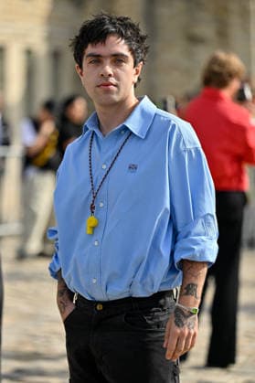 PFW Loewe Outside Arrivals Aidan Zamiri arriving at the Loewe show during Paris Fashion Week, in Paris, France on 2 October 2026. Photo by Julien Reynaud APS-Medias ABACAPRESS.COM Paris France  Copyright: xReynaudxJulien APS-Medias ABACAx