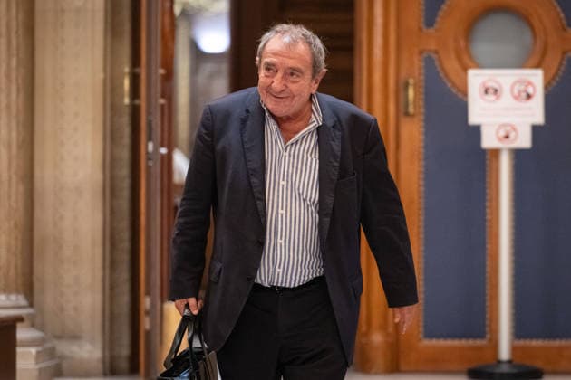 Resumption and Conclusion of the Francois Bayrou Trial - Paris AJ French lawyer Patrick Maisonneuve leaves the courtroom at the end of the trial during a hearing of the appeal trial over the alleged misuse of European Parliament funds to pay fictitious parliamentary assistants for the centrist party MoDem, at the Paris courthouse in Paris on October 2, 2026. Former Prime minister François Bayrou and ten former MoDem executives must answer, starting September 9, 2026, before the Paris appeal court for misappropriation of funds in the case of the MEP assistants, a ten-year-old case in which the former Prime Minister had been acquitted at first instance. Photo by Alexis Jumeau ABACAPRESS.COM Paris France  Copyright: xJumeauxAlexis ABACAx