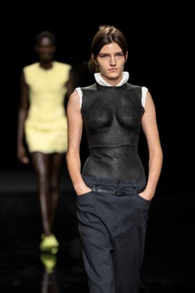 PFW - Issey Miyake Runway Models walks during Issey Miyake Women s Spring Summer 2027 collection fashion show as part of the Paris Fashion Week, in Paris on October 2, 2026. Photo by Eliot Blondet ABACAPRESS.COM Paris France France  Copyright: xBlondetxEliot ABACAx