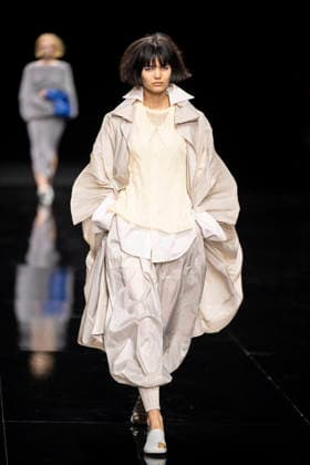PFW - Issey Miyake Runway Models walks during Issey Miyake Women s Spring Summer 2027 collection fashion show as part of the Paris Fashion Week, in Paris on October 2, 2026. Photo by Eliot Blondet ABACAPRESS.COM Paris France France  Copyright: xBlondetxEliot ABACAx