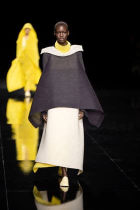 PFW - Issey Miyake Runway Models walks during Issey Miyake Women s Spring Summer 2027 collection fashion show as part of the Paris Fashion Week, in Paris on October 2, 2026. Photo by Eliot Blondet ABACAPRESS.COM Paris France France  Copyright: xBlondetxEliot ABACAx