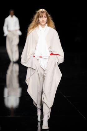 PFW - Issey Miyake Runway Models walks during Issey Miyake Women s Spring Summer 2027 collection fashion show as part of the Paris Fashion Week, in Paris on October 2, 2026. Photo by Eliot Blondet ABACAPRESS.COM Paris France France  Copyright: xBlondetxEliot ABACAx