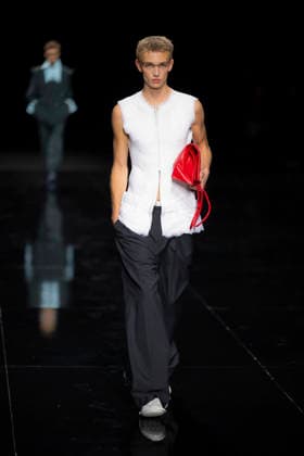PFW - Issey Miyake Runway Models walks during Issey Miyake Women s Spring Summer 2027 collection fashion show as part of the Paris Fashion Week, in Paris on October 2, 2026. Photo by Eliot Blondet ABACAPRESS.COM Paris France France  Copyright: xBlondetxEliot ABACAx