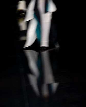 PFW - Issey Miyake Runway Models walks during Issey Miyake Women s Spring Summer 2027 collection fashion show as part of the Paris Fashion Week, in Paris on October 2, 2026. Photo by Eliot Blondet ABACAPRESS.COM Paris France France  Copyright: xBlondetxEliot ABACAx