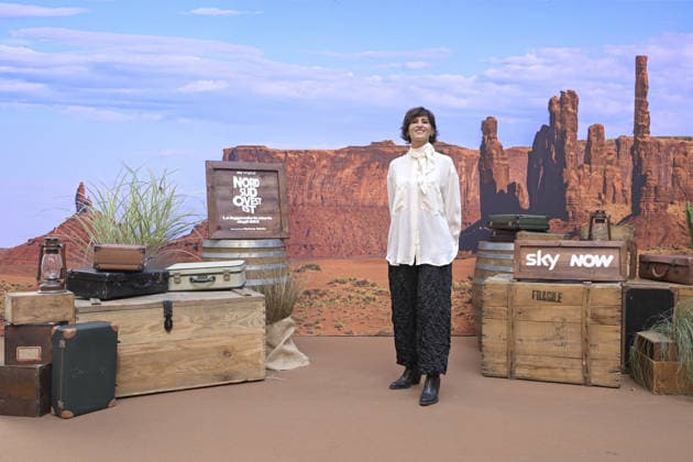 Photo by Mario Romano, IPP Milan, October 2, 2026. Photocall for the TV series *North, South, West, East: The Legendary Story of the 883*, Season 2. Pictured: Alice Filippi. Italy Photo Press World. Copyright. Photocall for the TV series *North*
