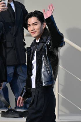 PFW Givenchy Outside Arrivals Shuzo Ohira arriving at the Givenchy show during Paris Fashion Week, in Paris, France on 2 October 2026. Photo by Julien Reynaud APS-Medias ABACAPRESS.COM Paris France  Copyright: xReynaudxJulien APS-Medias ABACAx