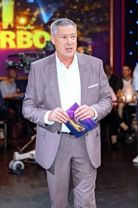 MDR Riverboat host Joachim Llambi during the taping of the MDR talk show Riverboat on October 2, 2026, at Mediacity Leipzig 20261002SFL0003