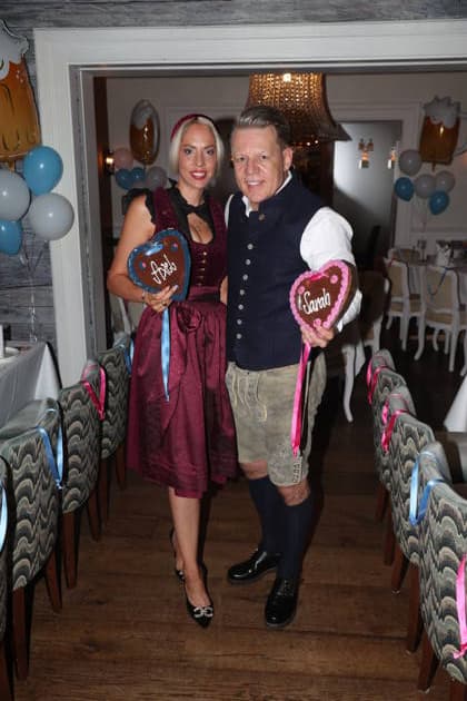 Sarah Kahn and Axel Kahn at the 2 Fine Time Business Club Oktoberfest at Käfer Stammhaus in Munich, October 2, 2026 Copyright: xAgenturxMatthiasxWehnertx xM.xGränzdörferx