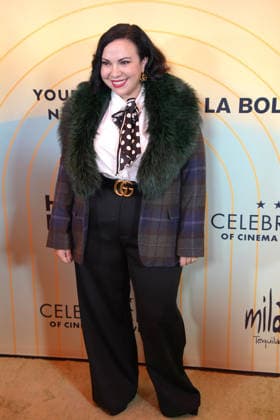 The writer and producer Gloria Calderon Kellett poses prior to the Celebration of Cinema & Television gala in Beverly Hills, California, United States, 02 October 2026. The Critics Choice Association (CCA) celebrates the sixth edition of its Celebration of Cinema & Television gala, which will recognize the work of figures from the Latino and Hispanic community in the entertainment industry. Sixth edition of Celebration of Cinema & Television brings together Latino talent !ACHTUNG: NUR REDAKTIONELLE NUTZUNG!  Copyright: xÓmarxAlonsox AME2197 20261002-55021573003_1