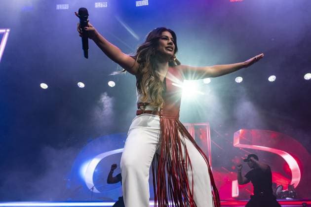 RECORD DATE NOT STATED Simone Mendes Best of Me Portugal Tour 2026 Lisbon (Portugal), October 2, 2026 - Simone Mendes Best of Me Tour Portugal 2026 - Brazilian singer Simone Mendes gave a show at Campo Pequeno, in Lisbon. Lisbon portugal Copyright: xJoaquimxGalantex