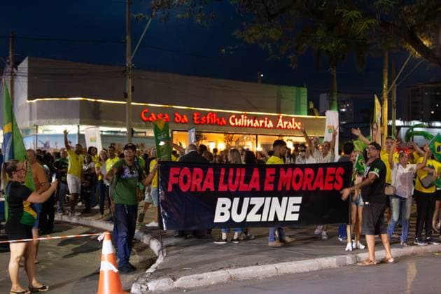 RECORD DATE NOT STATED Presidential candidate Flavio Bolsonaro visits the city of Montes Claros in the final stretch of the elections. Montes Claros (MG), 02 10 2026 - Elections Flavio Bolsonaro Montes Claros - Presidential candidate Flavio Bolsonaro, accompanied by Nikolas Ferreira (PL), Samuel Caires (PL), Marco Antonio Moreira da Costa (Novo), Domingos Savio (PL), Flavio Roscoe (PL), during a visit to the city of Montes Claros in the final stretch of the elections, this Friday, October 2, 2026.(Foto: Diego Tavares Thenews2 imago images) Presidential candidate Flavio Bolsonaro visits the city of Montes Claros in the final stretch of the elections. Copyright: xDiegoxTavaresx