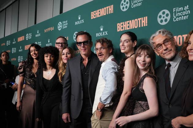October 2, 2026, New York, Ny, USA: WILL ARNETT, PEDRO PASCAL, EVA VICTOR and cast memebers attend the Behemoth! Premiere At The 64th New York Film Festival at Film at Lincoln Center.Alice Tully Hall, Lincoln Center, NYC.October 2, 2026 . WILL ARNETT, PEDRO PASCAL, EVA VICTOR attend the Behemoth! Premiere At The 64th New York Film Festival at Film at Lincoln Center.Alice Tully Hall, Lincoln Center, NYC.October 2, 2026 . PEDRO PASCAL attends the Behemoth! Premiere At The 64th New York Film Festival at Film at Lincoln Center.Alice Tully Hall, Lincoln Center, NYC.October 2, 2026 . Behemoth! Premiere At The 64th New York Film Festival at Film at Lincoln Center.Alice Tully Hall, Lincoln Center, NYC.October 2, 2026 . New York USA - ZUMAms4_ 20261002_faf_ms4_023 Copyright: xSoniaxMoskowitzxGordonx