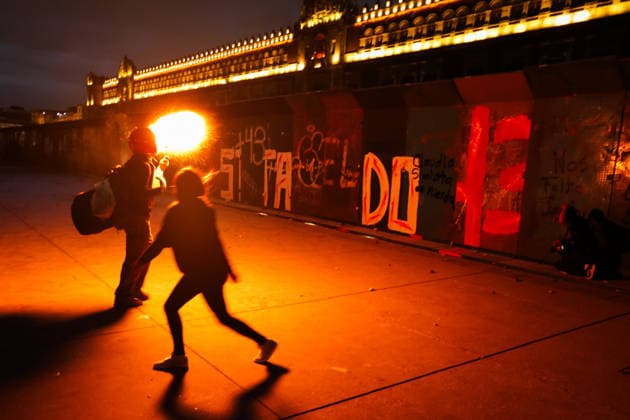October 2, 2026, Mexico City, Mexico: Students, social organizations and survivors took part in a march from Tlatelolco square to the Zocalo in Mexico City, marking the 58th anniversary of the October 2, 1968 student massacre. Demonstrators demanded justice, truth and guarantees of non-repetition. Mexico City Mexico - ZUMAl178 20261002_znp_l178_050 Copyright: xCristianxLeyvax