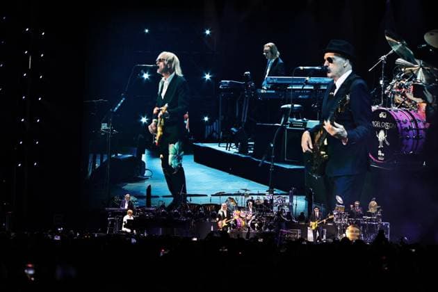 October 2, 2026, Ciudad De Mexico, Ciudad De Mexico, Mexico: TO - 53325 - Mexico City - 02 10 2026 - English singer-songwriter Elton John during his performance at Banorte Stadium in Mexico City part of his - Farewell Yellow Brick Road - farewell tour on a visit titled - Farewell to Mexico -.Clasos photo Ciudad De Mexico Mexico - ZUMAcs4_ 20261002_faa_cs4_086 Copyright: xAlfonsoxManzanox