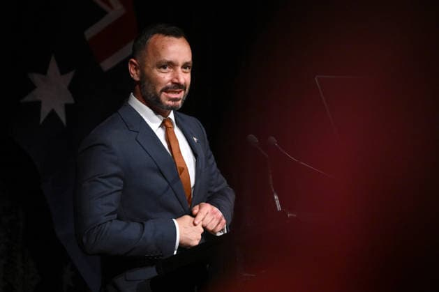 ONE NATION CAMPAIGN LAUNCH, One Nation Victoria leader Warren Pickering speaks during the launch of the One Nation 2026 Victorian State Campaign at in Melbourne, Saturday, October 3, 2026. ( NO ARCHIVING MELBOURNE VICTORIA Australia  Copyright: xJOELxCARRETTx 20261003178843789219