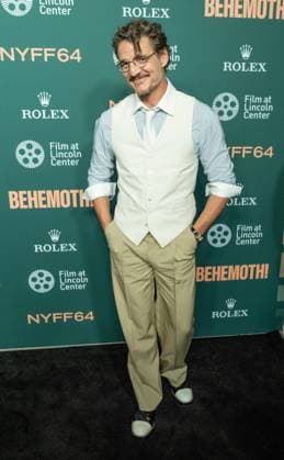 October 2, 2026, Bronx, New York, USA: Pedro Pascal wearing dress by Chanel attends screening of Behemoth at annual NYFF64 at Alice Tully Hall at Lincoln Center in New York, NY on October 2, 2026. Bronx USA - ZUMAr339 20261002_znp_r339_034 Copyright: xLevxRadinx