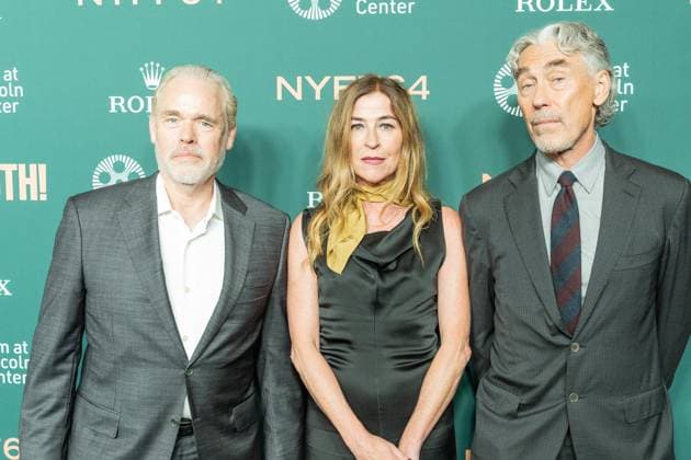 October 2, 2026, Bronx, New York, USA: John Gilroy, Sanne Wohlenberg and Tony Gilroy attend screening of Behemoth at annual NYFF64 at Alice Tully Hall at Lincoln Center in New York, NY on October 2, 2026. Bronx USA - ZUMAr339 20261002_znp_r339_020 Copyright: xLevxRadinx