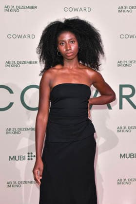 Ejatu Shaw at the premiere of the film *Coward* at the silent green Kulturquartier in Berlin, October 2, 2026 Foto:xM.xBehrensx xFuturexImagex coward_6007