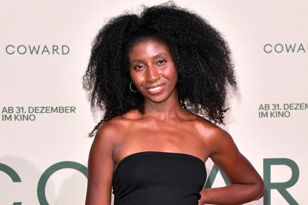 Ejatu Shaw at the premiere of the film *Coward* at the silent green Kulturquartier in Berlin, October 2, 2026 Foto:xM.xBehrensx xFuturexImagex coward_6008