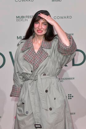 Pati Valpati at the premiere of the movie *Coward* at the silent green Kulturquartier in Berlin, October 2, 2026 Foto:xM.xBehrensx xFuturexImagex coward_6024