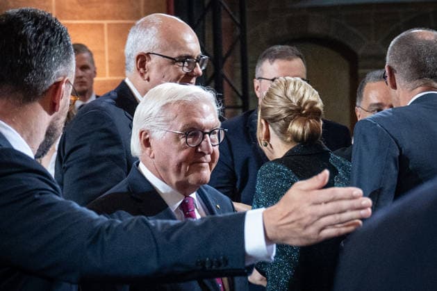 Ecumenical Service at St. Petri Cathedral; Frank Walter Steinmeier, Federal President; Official Central Celebrations for German Unity Day 2026 in Bremen, Bremen, Germany; Downtown