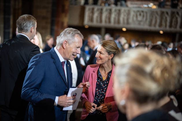 Ecumenical Service at St. Petri Cathedral; Christian Wulff, Former Federal President; Official Central Celebrations for German Unity Day 2026 in Bremen, Bremen, Germany; Downtown Bremen