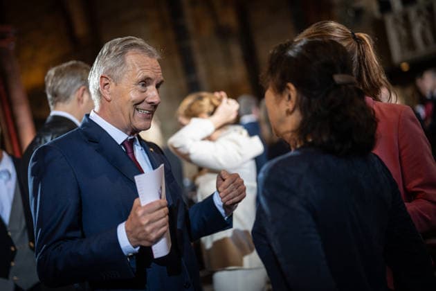 Ecumenical Service at St. Petri Cathedral; Christian Wulff, Former Federal President; Official Central Celebrations for German Unity Day 2026 in Bremen, Bremen, Germany; Downtown Bremen
