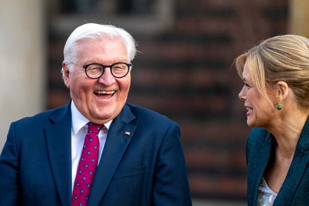 Celebrating German Unity Day in Bremen: German Unity Day 2026 celebrations, Bremen, October 3, 2026, Bremen, Germany, October 3, 26. Celebrating German Unity Day in Bremen at the Market Square, City Hall on October 3, 2026, in Bremen, Germany. Photo by Axel Kaste: Federal President Frank-Walter Steinmeier together wit Tag d. Dt. Einheit 3.10.26 LR-6913